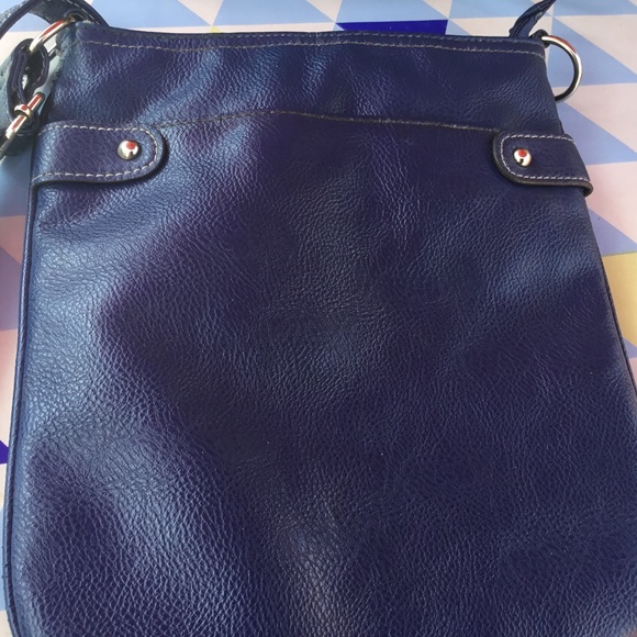 Jules and James Blue Crossbody Shoulder Bag Purse - Picture 1 of 6